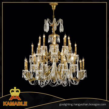 Luxury Big Crystal Pyramid Chandelier Light (MD0743-16)